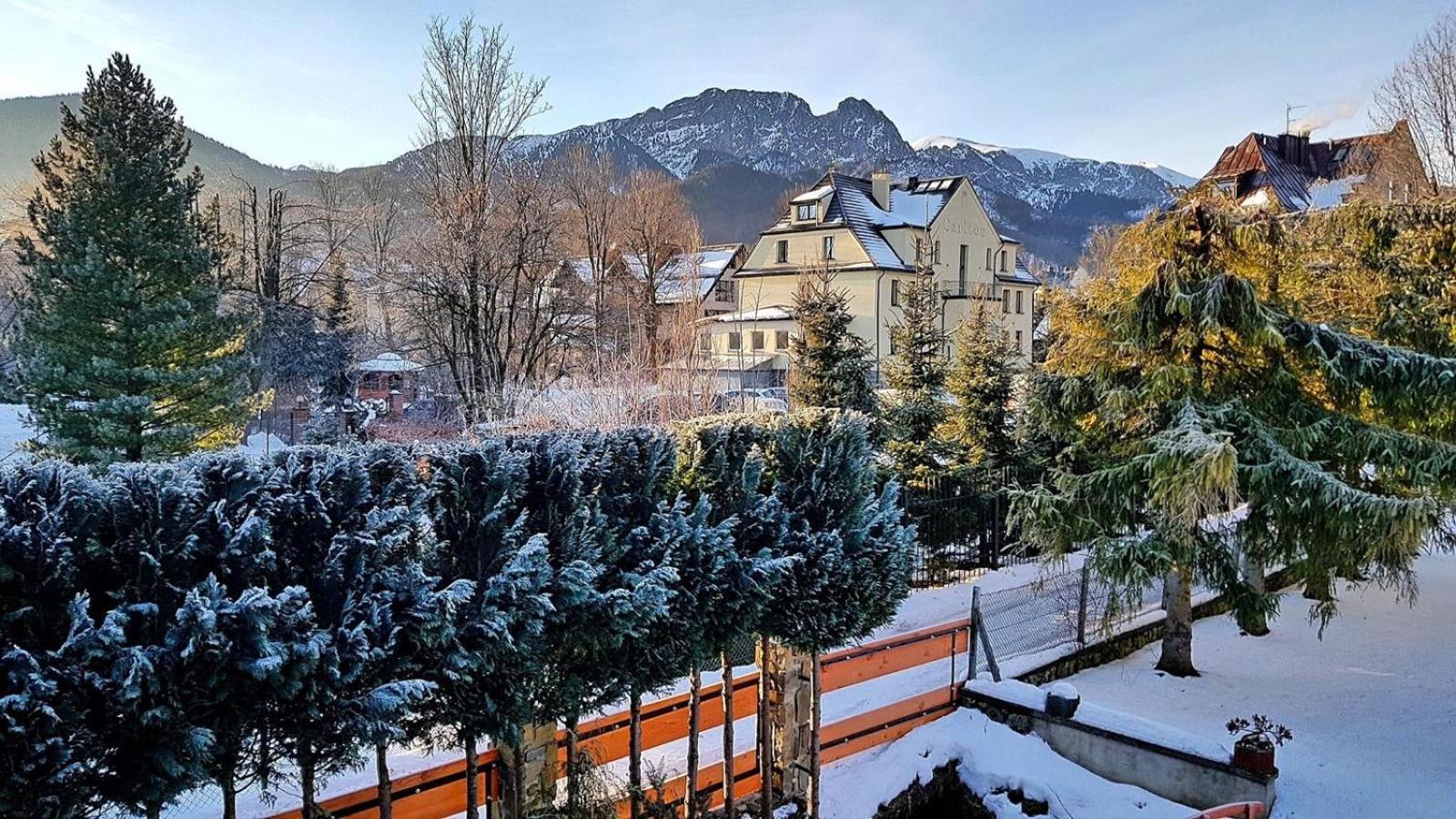 Domek Krupówki z widokiem na Giewont Zakopane Exterior foto